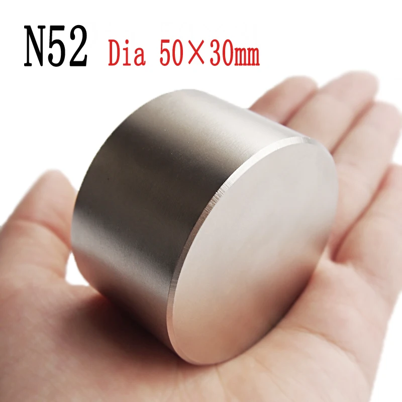 Magnet 1pcs/lot N52 Dia 50x30 mm hot round magnet Strong magnets Rare Earth Neodymium Magnet 50x30mm wholesale 40*20 mm
Magnet 1pcs/lot N52 Dia 50x30 mm hot round magnet Strong magnets Rare Earth Neodymium Magnet 50x30mm wholesale 40*20 mm