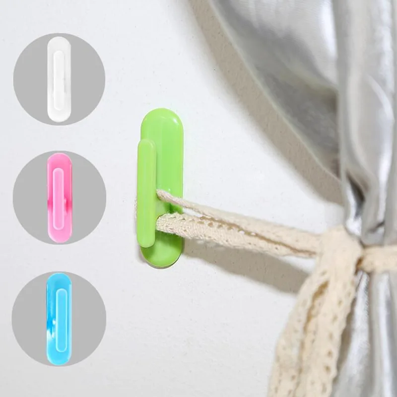 1set Self-adhesive bath curtain Tieback Buckle Clamp Fastener wall hook Window curtain holder bathroom accessories
1set Self-adhesive bath curtain Tieback Buckle Clamp Fastener wall hook Window curtain holder bathroom accessories