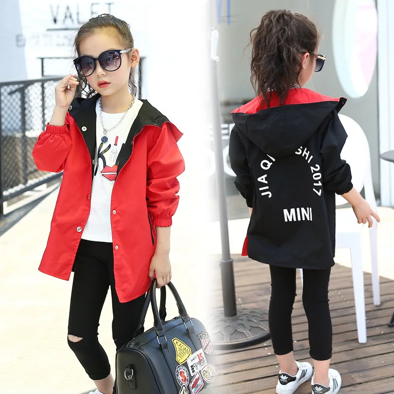 Baby Girl Clothes 2018 Autumn Children's Wear, Girls Wear Both Hooded Coat, Large Children's Long Sleeved Casual Windbreaker
Baby Girl Clothes 2018 Autumn Children's Wear, Girls Wear Both Hooded Coat, Large Children's Long Sleeved Casual Windbreaker