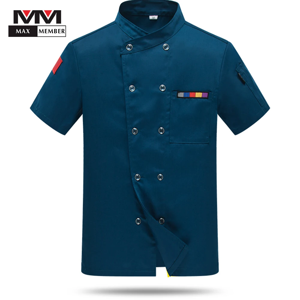 Short-sleeve Chef Jacket Restaurant Hotel Cook Suit Home Kitchen Work Clothes Overalls New Food Service Uniform High Quality
Short-sleeve Chef Jacket Restaurant Hotel Cook Suit Home Kitchen Work Clothes Overalls New Food Service Uniform High Quality
