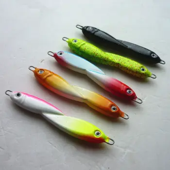 5pcs/set 40g/8cm Two Head Micro Metal Jigs Slow Lures King Bass Perch Lures Jiggings Cranbait Bionic Bait Saltwater Freshwater
5pcs/set 40g/8cm Two Head Micro Metal Jigs Slow Lures King Bass Perch Lures Jiggings Cranbait Bionic Bait Saltwater Freshwater
