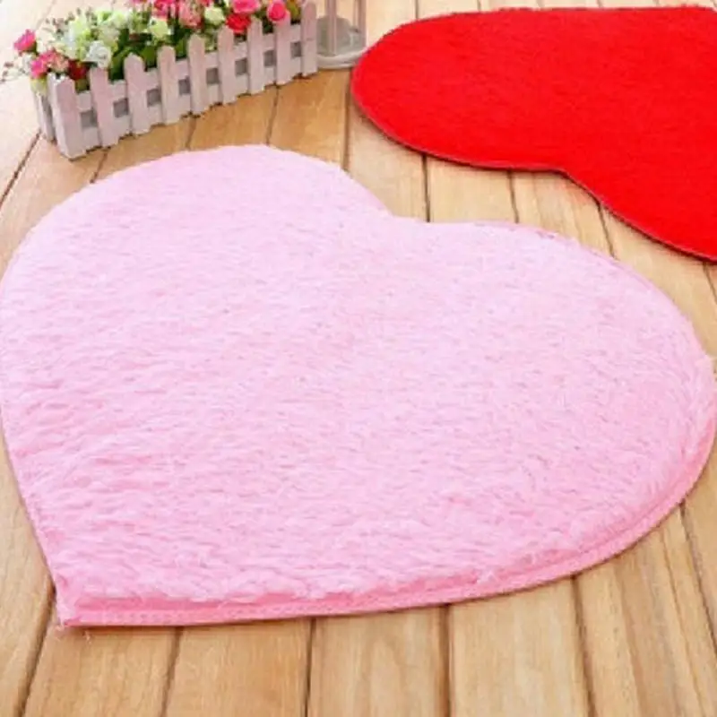 Lovely Heart Shape Area Rug Carpet Doormat Floor Mat Non Slip Absorbent DecorativeBath Mat Room Shower Rug Anti-Slip Cushion
Lovely Heart Shape Area Rug Carpet Doormat Floor Mat Non Slip Absorbent DecorativeBath Mat Room Shower Rug Anti-Slip Cushion