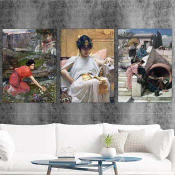 Home Decoration Print Canvas Art Wall Pictures Poster Canvas Printings Paintings British William Waterhouse 4 Girl
Home Decoration Print Canvas Art Wall Pictures Poster Canvas Printings Paintings British William Waterhouse 4 Girl
