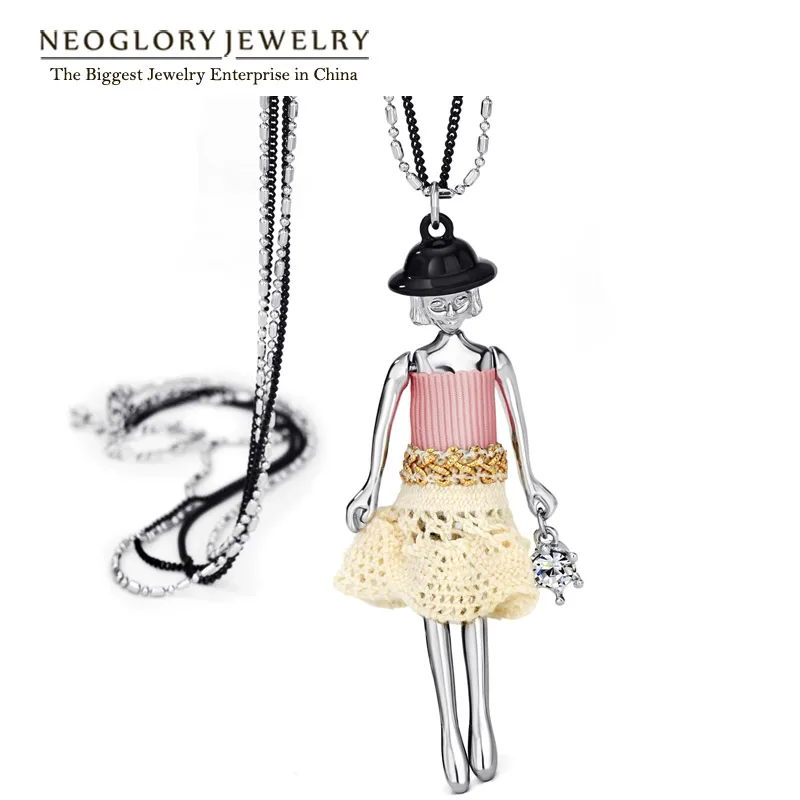 Neoglory Rhinestone Sweater Chain Long Necklaces Pendants for Women Figure Girl Cute Jewelry 2020 New Birthday Gifts Elegant GN
Neoglory Rhinestone Sweater Chain Long Necklaces Pendants for Women Figure Girl Cute Jewelry 2020 New Birthday Gifts Elegant GN