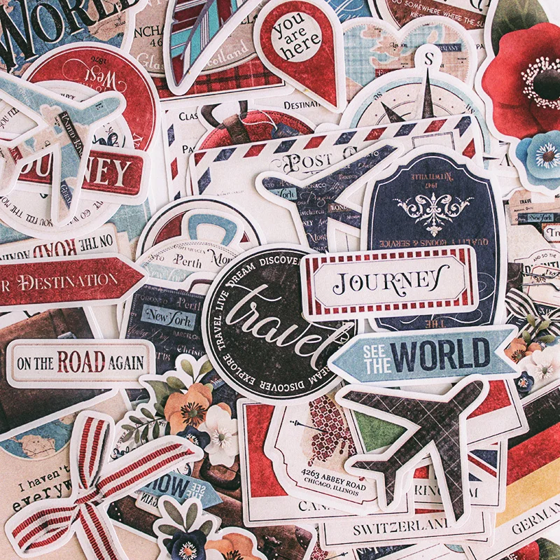 90Pcs Vintage Travel Flag Stickers Children DIY Scrapbooking Album Journal Crafts Decorative Stickers Package DIY Photo Albums
90Pcs Vintage Travel Flag Stickers Children DIY Scrapbooking Album Journal Crafts Decorative Stickers Package DIY Photo Albums