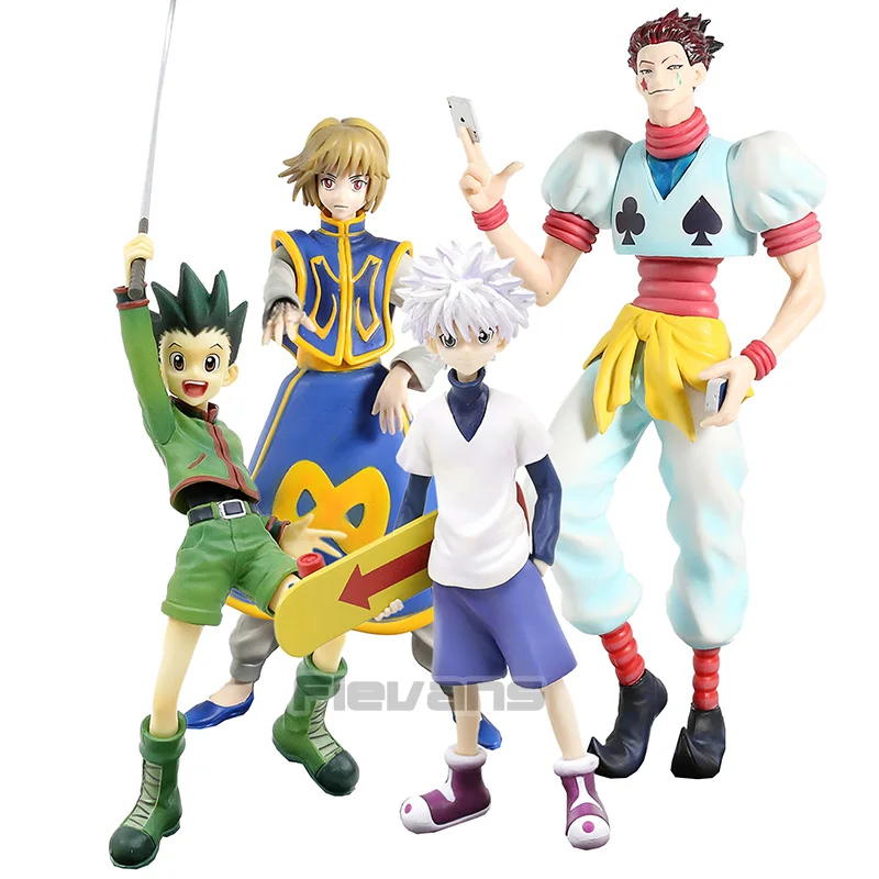 Anime Hunter X Hunter Gon Freecss / Killua Zoldyck / Kurapika / Hisoka PVC Figure Collectible Model Toy
Anime Hunter X Hunter Gon Freecss / Killua Zoldyck / Kurapika / Hisoka PVC Figure Collectible Model Toy