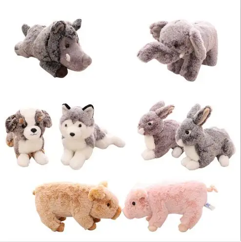 WYZHY Cute simulation plush toy rabbit pig like ornaments model animal to send girlfriend Valentine's Day birthday gift 30CM
WYZHY Cute simulation plush toy rabbit pig like ornaments model animal to send girlfriend Valentine's Day birthday gift 30CM