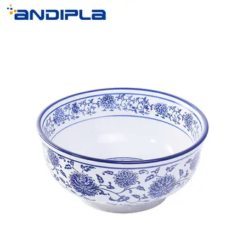 Vintage Ceramic Blue and White Porcelain Bowl High Capacity Soup Noodles Bowl Fruit Salad Big Bowls Restaurant Kitchen Tableware 
Vintage Ceramic Blue and White Porcelain Bowl High Capacity Soup Noodles Bowl Fruit Salad Big Bowls Restaurant Kitchen Tableware