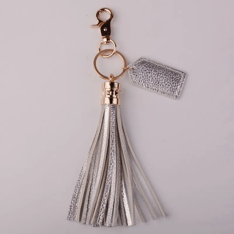 2020 Ring Holder Retro Jewelry Multicolor Monogrammed Leather Tassel Women Keychain Bag Pendant Alloy Car Key Chain
2020 Ring Holder Retro Jewelry Multicolor Monogrammed Leather Tassel Women Keychain Bag Pendant Alloy Car Key Chain