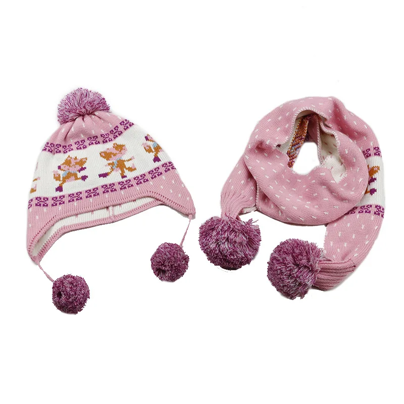 2pcs Cute Fox Baby Girls Hat Scarf Set Crochet Infant Newborn Earflap Hat for Toddler Girls Winter Scarf Beanie Caps Set
2pcs Cute Fox Baby Girls Hat Scarf Set Crochet Infant Newborn Earflap Hat for Toddler Girls Winter Scarf Beanie Caps Set