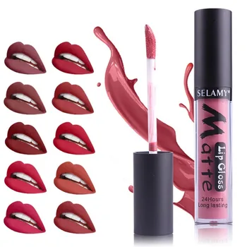 Short 24 color matte lip gloss waterproof lasting not easy to stain SELAMY matte lip gloss
Short 24 color matte lip gloss waterproof lasting not easy to stain SELAMY matte lip gloss