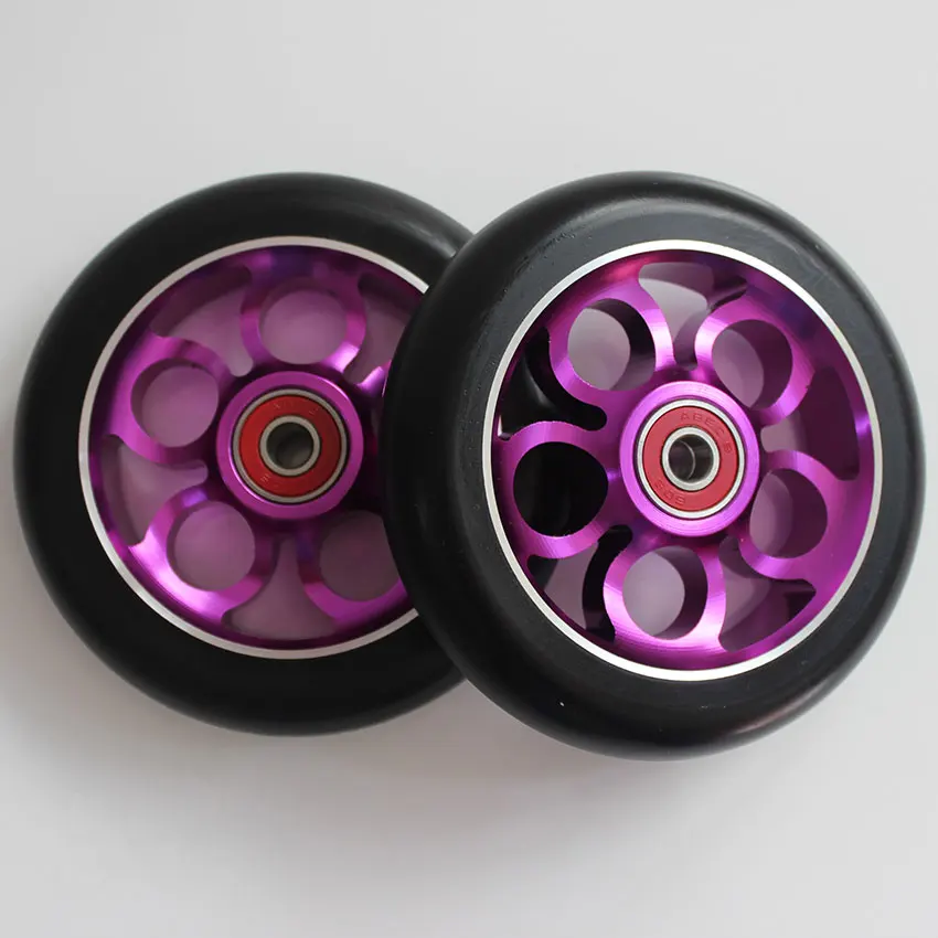2PCS High Elastic 110mm Stunt Scooter Wheels Alloy Core With 608 ABEC-9 Bearings Ski Wheels
2PCS High Elastic 110mm Stunt Scooter Wheels Alloy Core With 608 ABEC-9 Bearings Ski Wheels