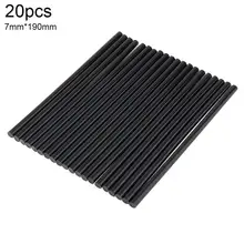 20pcs/lot 7mmx190mm Black Hot-melt Gun Glue Sticks Gun Adhesive DIY Tools for Hot-melt Glue Gun Repair Alloy Accessories
20pcs/lot 7mmx190mm Black Hot-melt Gun Glue Sticks Gun Adhesive DIY Tools for Hot-melt Glue Gun Repair Alloy Accessories