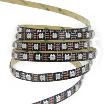 WS2812B Individually Addressable RGB LED Strip 60 Pixels 5V Programmable WS2812B WS2812 60 Pixels/M Strip Light ST121
WS2812B Individually Addressable RGB LED Strip 60 Pixels 5V Programmable WS2812B WS2812 60 Pixels/M Strip Light ST121