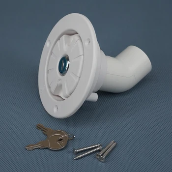 CITALL Universal White Car Fresh Water Locking Inlet Hatch Filler Cap With 2 Keys For Caravan Motorhome RV Camper Trailer Cars
CITALL Universal White Car Fresh Water Locking Inlet Hatch Filler Cap With 2 Keys For Caravan Motorhome RV Camper Trailer Cars