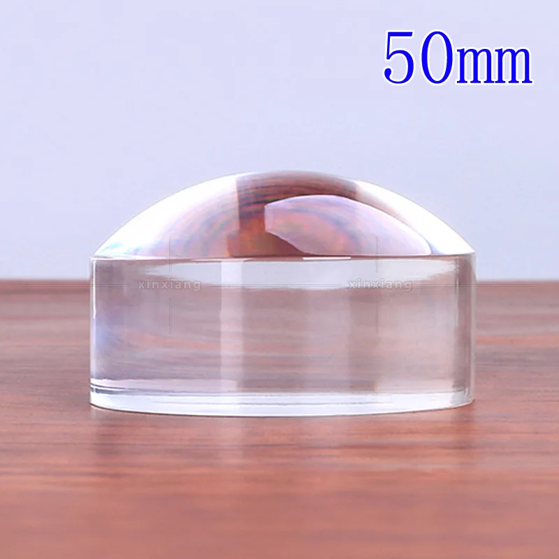 8X 5 Times Display Appreciate 50mm Acrylic Spherical Magnifier Desktop Paper Map Magnifying Glasses Handheld Reading Glass
8X 5 Times Display Appreciate 50mm Acrylic Spherical Magnifier Desktop Paper Map Magnifying Glasses Handheld Reading Glass