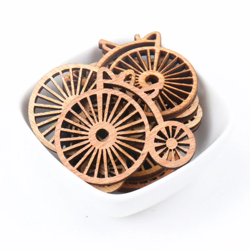 Vintage Bicycle Natural Wooden Pattern Scrapbooking Craft for Handmade Accessory Home Decorate DIY 43X50mm 10pcs
Vintage Bicycle Natural Wooden Pattern Scrapbooking Craft for Handmade Accessory Home Decorate DIY 43X50mm 10pcs
