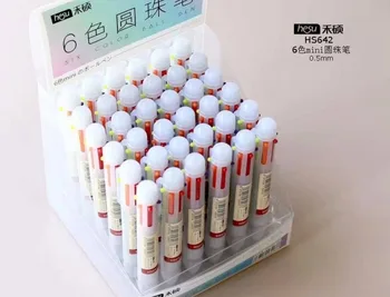 hand account HS642 multicolor press ballpoint pen 6 in 1 Student painting pen school prize Color roller pen Office Stationery
hand account HS642 multicolor press ballpoint pen 6 in 1 Student painting pen school prize Color roller pen Office Stationery