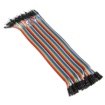 High Quality 40Pcs 20cm Male To Female Jumper Wire Cable For Arduino For RC Quadcopter Multicopter Helicopter Spare Parts
High Quality 40Pcs 20cm Male To Female Jumper Wire Cable For Arduino For RC Quadcopter Multicopter Helicopter Spare Parts