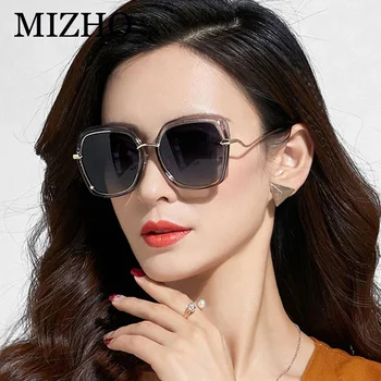 MIZHO 2019 Copper Oversized Butterfly Metal Sunglasses Women Polarized Gradient Eyewear Ladies Trendy Sun Glasses Clear Visual
MIZHO 2019 Copper Oversized Butterfly Metal Sunglasses Women Polarized Gradient Eyewear Ladies Trendy Sun Glasses Clear Visual