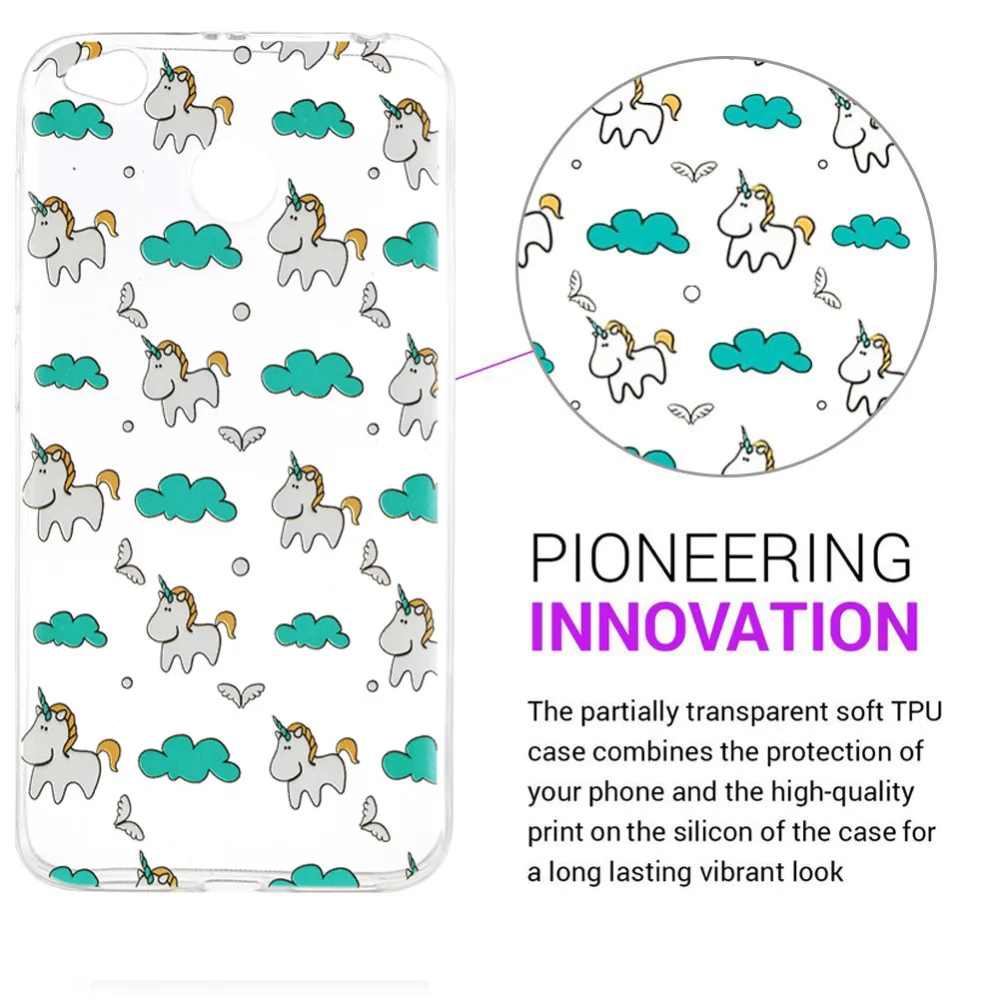 Ultra Thin Patterned Clear Silicone Case For Xiaomi Redmi 4X 5 Plus 4A 5A Capa Transparent Soft Case For Redmi 5 Note 4X Coque (3)
