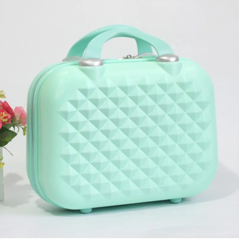 Fashion Women Diamond Design Makeup Case/Girl Stripe Cosmetic Suitcase Handbag/Travel Boarding Luggage/Candy Color Carrying Case
Fashion Women Diamond Design Makeup Case/Girl Stripe Cosmetic Suitcase Handbag/Travel Boarding Luggage/Candy Color Carrying Case