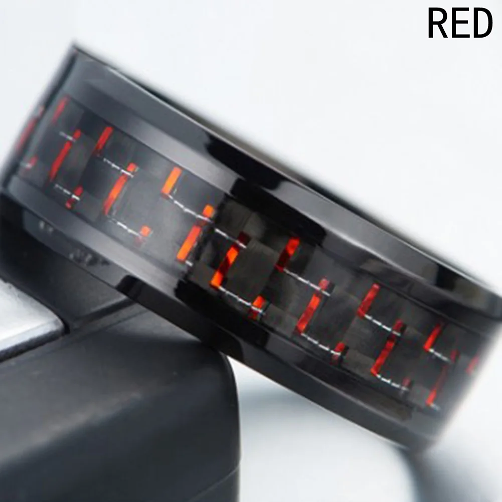 Black Carbon Fiber Mens Cool Rings 361L Stainless Steel Man's Fashion Red Blue Ring Anel Masculino Jewelry
Black Carbon Fiber Mens Cool Rings 361L Stainless Steel Man's Fashion Red Blue Ring Anel Masculino Jewelry