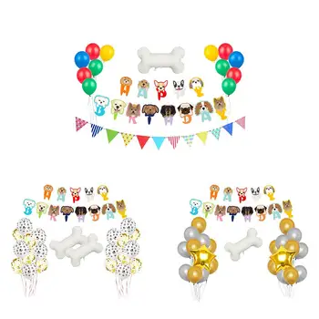 Happy Birthday Banners Set Pet Birthday Party Theme Aluminum Foil Balloon Decoration For Home Dogs Cats Supplies
Happy Birthday Banners Set Pet Birthday Party Theme Aluminum Foil Balloon Decoration For Home Dogs Cats Supplies