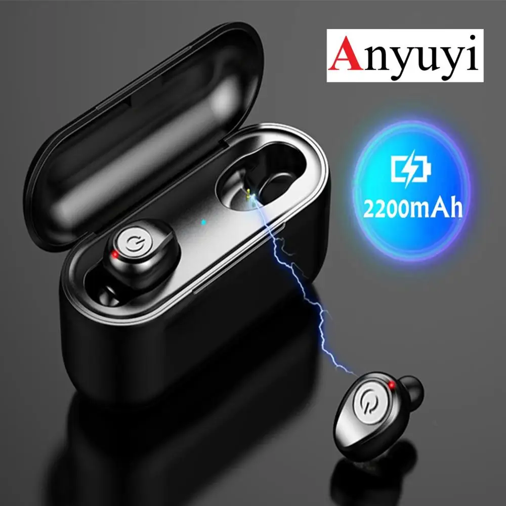 bluetooth 5.0 Headset TWS Twins In Ear Wireless Earphone Stereo Earphones Earbuds With 2200mah Charging Case Waterproof
bluetooth 5.0 Headset TWS Twins In Ear Wireless Earphone Stereo Earphones Earbuds With 2200mah Charging Case Waterproof