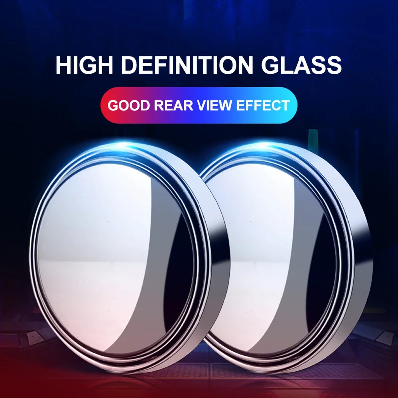Car Rear View Blind Spot Glass Convex Wide Angle Lens Parking Mirror Reverse Assist Spot Mirror HD 360 Degree Auto Accessories
Car Rear View Blind Spot Glass Convex Wide Angle Lens Parking Mirror Reverse Assist Spot Mirror HD 360 Degree Auto Accessories
