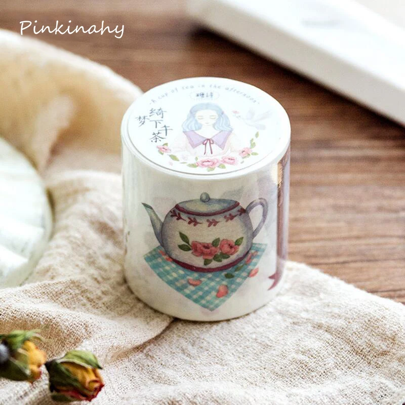 5 cm*5 m Afternoon Dove,Letter,Teapot,Girl washi tape children diy Diary decoration masking tape stationery scrapbook tools
5 cm*5 m Afternoon Dove,Letter,Teapot,Girl washi tape children diy Diary decoration masking tape stationery scrapbook tools