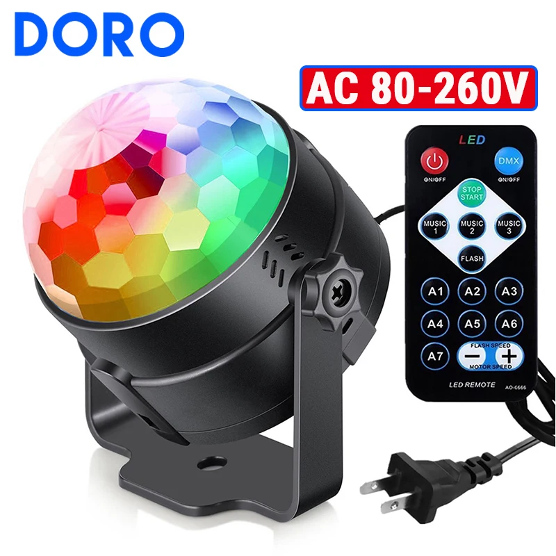 AC 80-260V Sound activation colorful stage effect nightlight remote control strobe party dj disco light Christmas holiday light
AC 80-260V Sound activation colorful stage effect nightlight remote control strobe party dj disco light Christmas holiday light