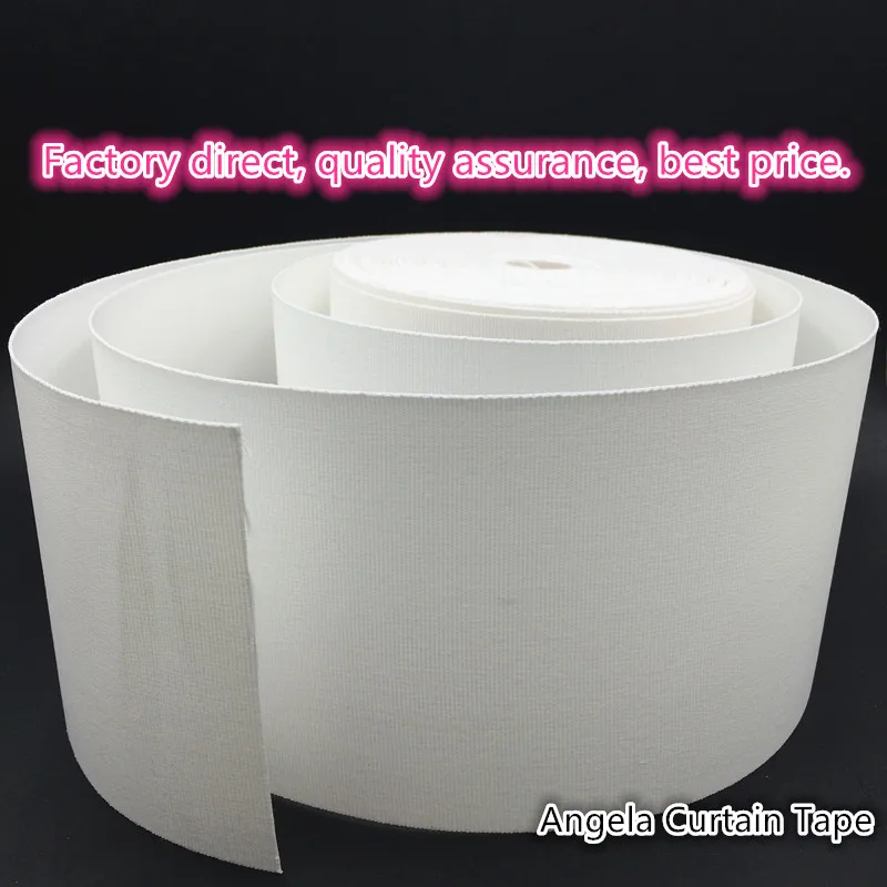 10M/roll Curtain Accessories polyester width 10cm padded woven curtain tape the cloth belt for curtains eyelets rings grommets
10M/roll Curtain Accessories polyester width 10cm padded woven curtain tape the cloth belt for curtains eyelets rings grommets