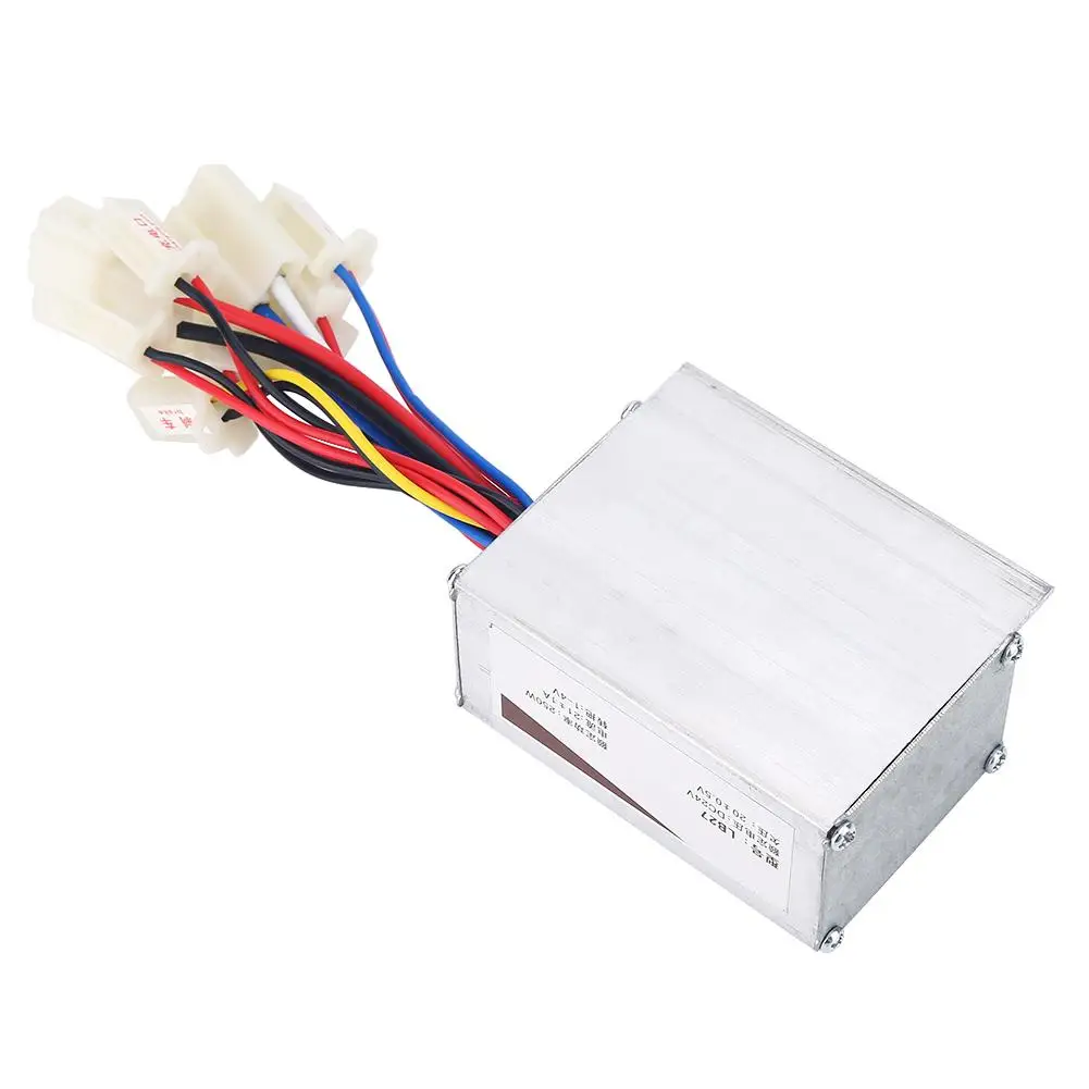 Sale 24V/36V/48V 250/350/500W DC Electric Bike Motor Brushed Controller Box for Electric Bicycle Scooter E-bike Accessory 4