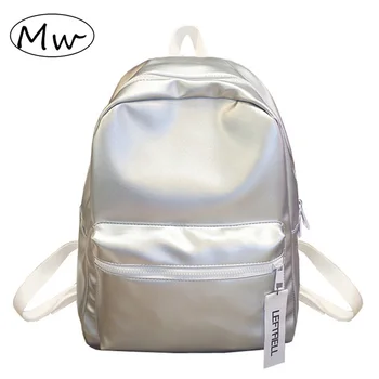 Fashion Women Laser Backpack Girl School Bag Female Pink Simple Metallic Silver Schoolbag Girls Holographic Solid Backpacks New
Fashion Women Laser Backpack Girl School Bag Female Pink Simple Metallic Silver Schoolbag Girls Holographic Solid Backpacks New