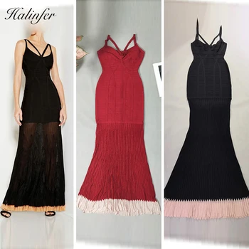 Halinfer 2018 New Autumn women dress sexy bodycon V-Neck Mesh A-Line Rayon Bandage Celebrity Evening party dress vestidos
Halinfer 2018 New Autumn women dress sexy bodycon V-Neck Mesh A-Line Rayon Bandage Celebrity Evening party dress vestidos