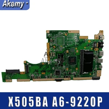 X505BA Motherboard For Asus K505B A580B X505BP Laptop motherboard X505BA Mainboard test OK A6-9220P CPU 4G RAM
X505BA Motherboard For Asus K505B A580B X505BP Laptop motherboard X505BA Mainboard test OK A6-9220P CPU 4G RAM