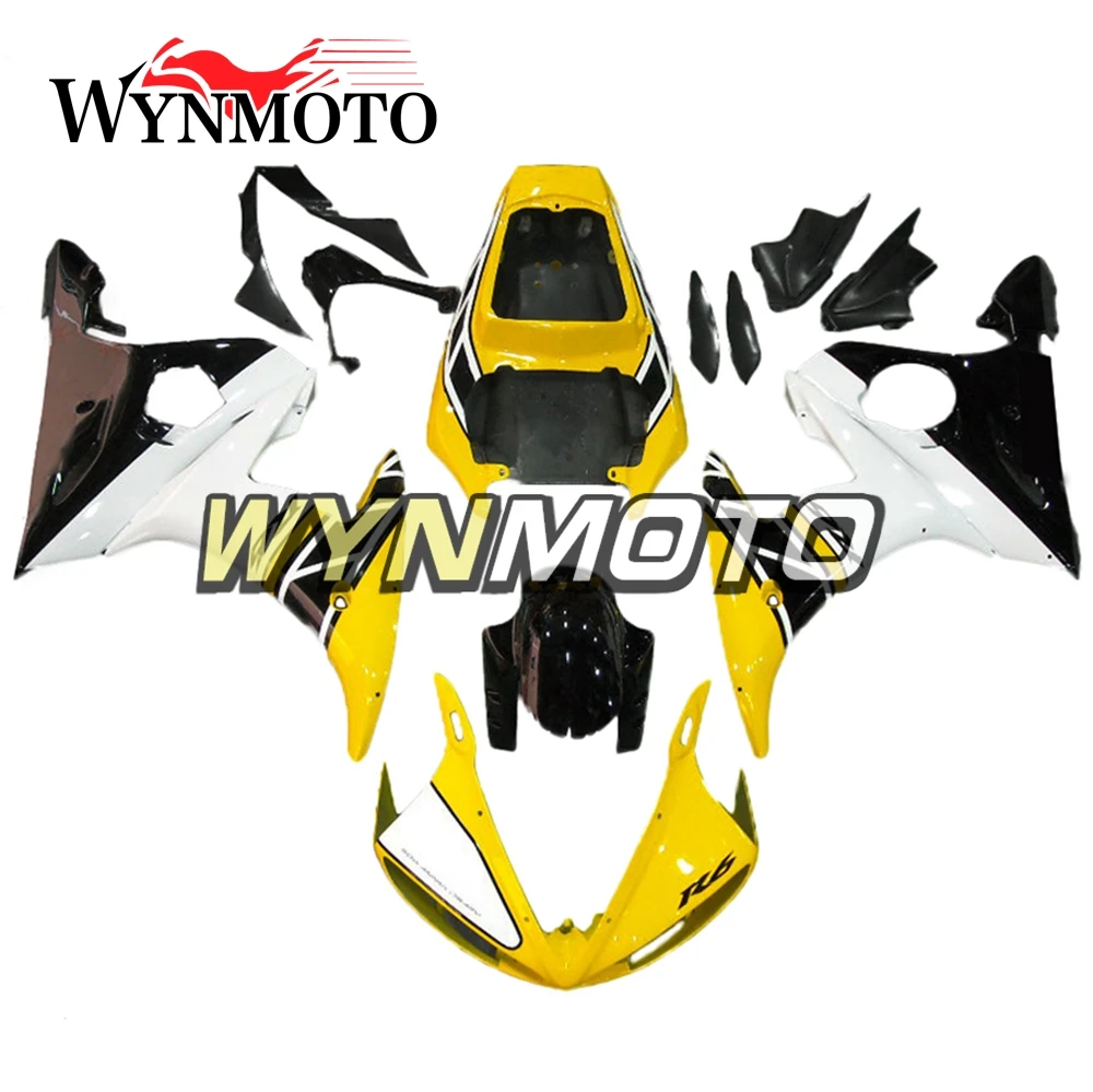 Полный комплект пластиковых обтекателей ABS для Yamaha YZF R6 2005 год, комплект обтекателей для мотоциклов, обтекатели, оправы для тела белого и желтого цвета
Полный комплект пластиковых обтекателей ABS для Yamaha YZF R6 2005 год, комплект обтекателей для мотоциклов, обтекатели, оправы для тела белого и желтого цвета