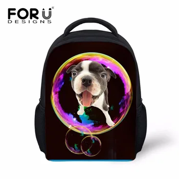 FORUDESIGNS Trendy Fashion Printing Dog Backpack for Kids Hipster 12inch Child Girls Backbag Mochila Student Kids Bagpack 12inch
FORUDESIGNS Trendy Fashion Printing Dog Backpack for Kids Hipster 12inch Child Girls Backbag Mochila Student Kids Bagpack 12inch