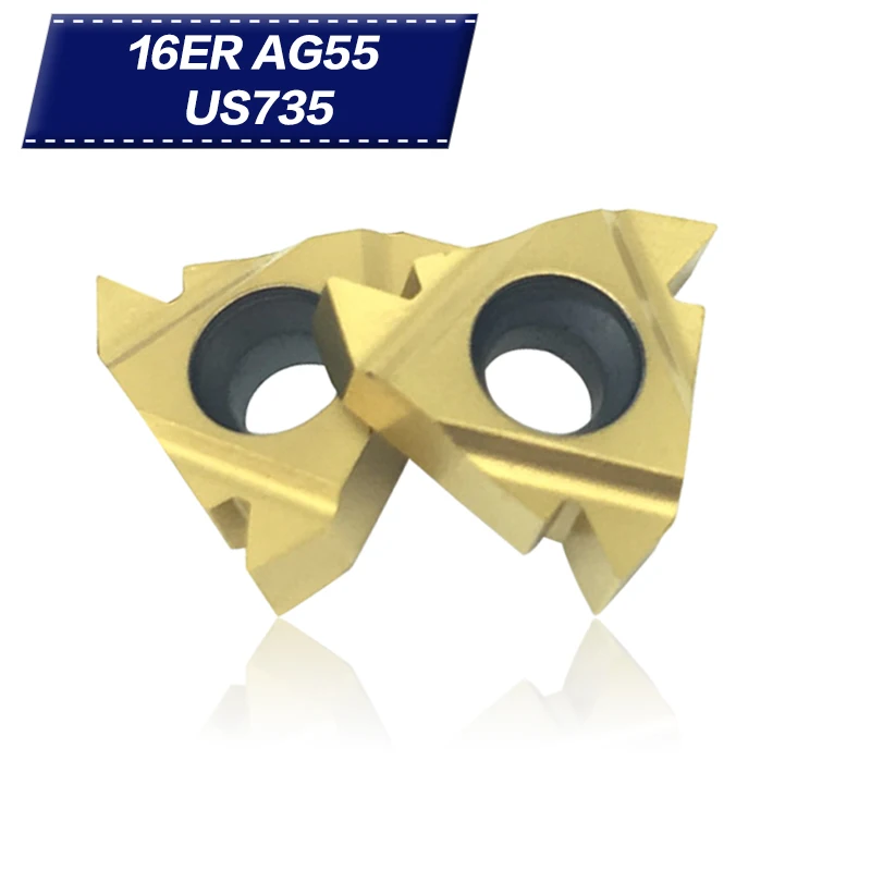 10Pcs MMT 16ER AG55 US735 Thread Turning Tools Carbide inserts Cutting Tool CNC Tools Lathe cutter tools 16ERAG55
10Pcs MMT 16ER AG55 US735 Thread Turning Tools Carbide inserts Cutting Tool CNC Tools Lathe cutter tools 16ERAG55