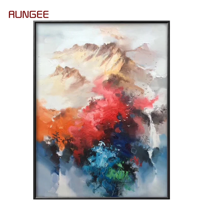 100% Hand Painted Abstract Mountains Art Painting On Canvas Wall Art Wall Adornment Pictures Painting For Living Room Home Decor
100% Hand Painted Abstract Mountains Art Painting On Canvas Wall Art Wall Adornment Pictures Painting For Living Room Home Decor