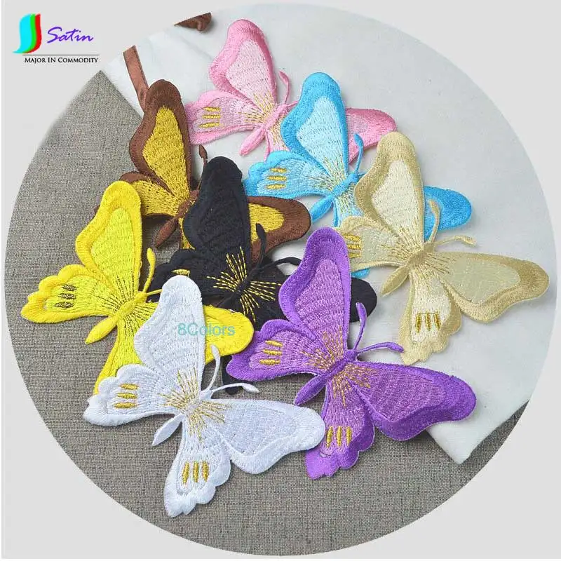 Sewing Accessary Exquisite Large Size Butterfly Shaped Embroidery Clothes Stickers Decorative Accessories Patch Stickers S0029
Sewing Accessary Exquisite Large Size Butterfly Shaped Embroidery Clothes Stickers Decorative Accessories Patch Stickers S0029