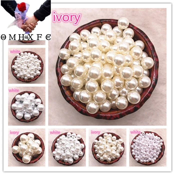 OMH Wholesale 6-16mm HaveorNo Hole White Ivoy Round Imitation Pearl ABS Beads Jewelry Findings DIY Earrings Accessories SI10
OMH Wholesale 6-16mm HaveorNo Hole White Ivoy Round Imitation Pearl ABS Beads Jewelry Findings DIY Earrings Accessories SI10