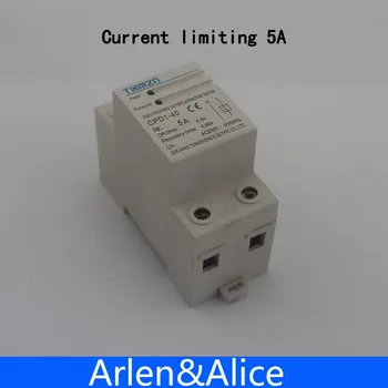 5A 1150W 230V 50/60HZ Household Din rail automatic recovery reconnect Current limiting protective device protector
5A 1150W 230V 50/60HZ Household Din rail automatic recovery reconnect Current limiting protective device protector