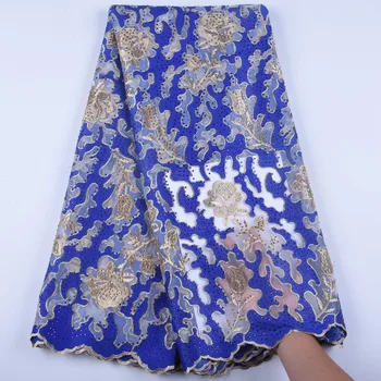 High Quality Gold Thread Milk Silk Lace Fabric Latest African Dry Lace Fabric With Stones Nigerian Tulle Laces For Sewing F1601 
High Quality Gold Thread Milk Silk Lace Fabric Latest African Dry Lace Fabric With Stones Nigerian Tulle Laces For Sewing F1601