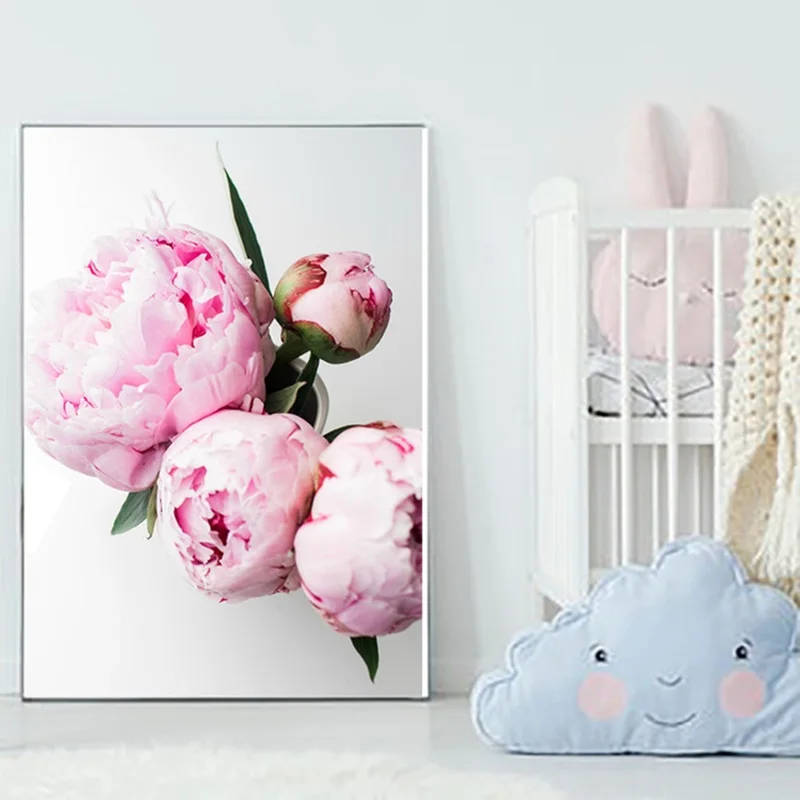 Nordic Decoration Home Art Flowers Posters and Prints Pink Peony Canvas Painting Living Room Decorative Wall Pictures Unframed
Nordic Decoration Home Art Flowers Posters and Prints Pink Peony Canvas Painting Living Room Decorative Wall Pictures Unframed