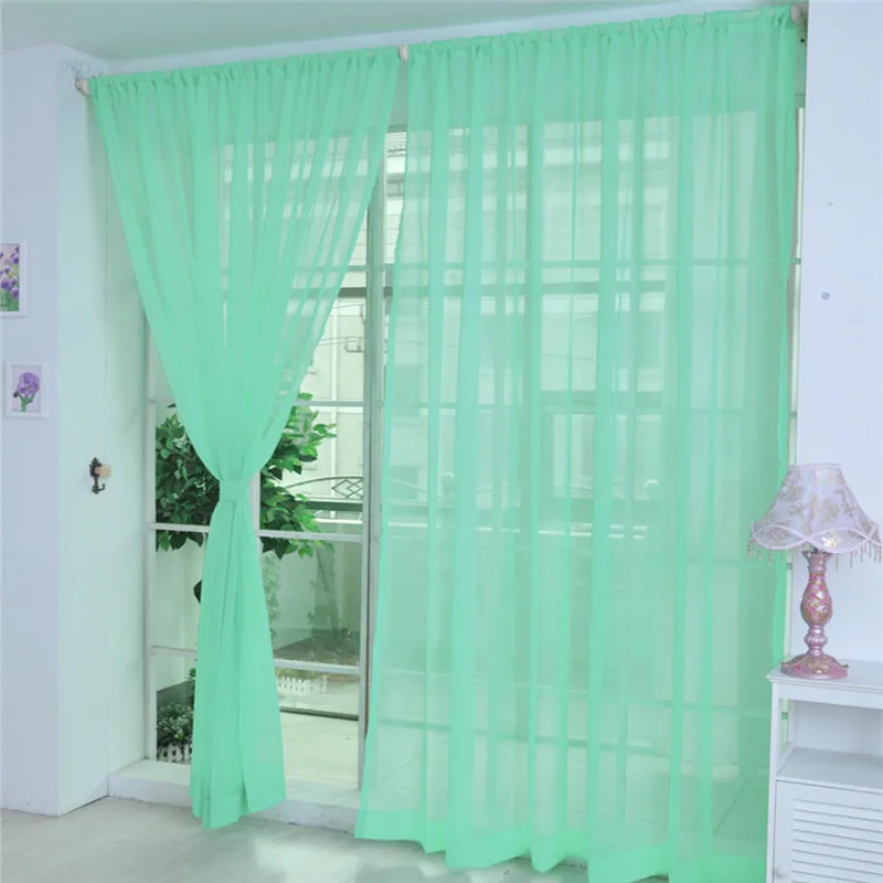 2018 Curtain 1 PCS Pure Color Tulle Door Window Curtain Drape Panel Sheer Scarf Valances Curtain Motor
2018 Curtain 1 PCS Pure Color Tulle Door Window Curtain Drape Panel Sheer Scarf Valances Curtain Motor
