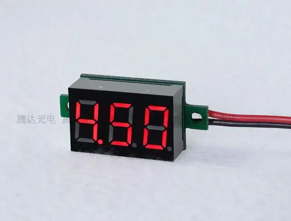 10pcs 0.36'' Professional LCD digital voltmeter 4.5-30V voltimetro Red LED Amp Volt Meter Gauge voltage meter DC 4.5V to 30V
10pcs 0.36'' Professional LCD digital voltmeter 4.5-30V voltimetro Red LED Amp Volt Meter Gauge voltage meter DC 4.5V to 30V