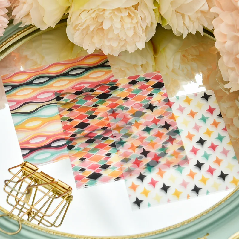 12pcs Background Pattern Vellum Paper Stickers for Scrapbooking Happy Planner/Card Making/Journaling Project
12pcs Background Pattern Vellum Paper Stickers for Scrapbooking Happy Planner/Card Making/Journaling Project
