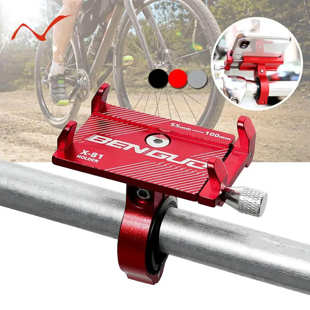 2019 NEW Adjustable Aluminum Alloy Bicycle Phone Holder Motorcycle Handlebar Mount for 3.5-6.2" Smart Phone
2019 NEW Adjustable Aluminum Alloy Bicycle Phone Holder Motorcycle Handlebar Mount for 3.5-6.2" Smart Phone